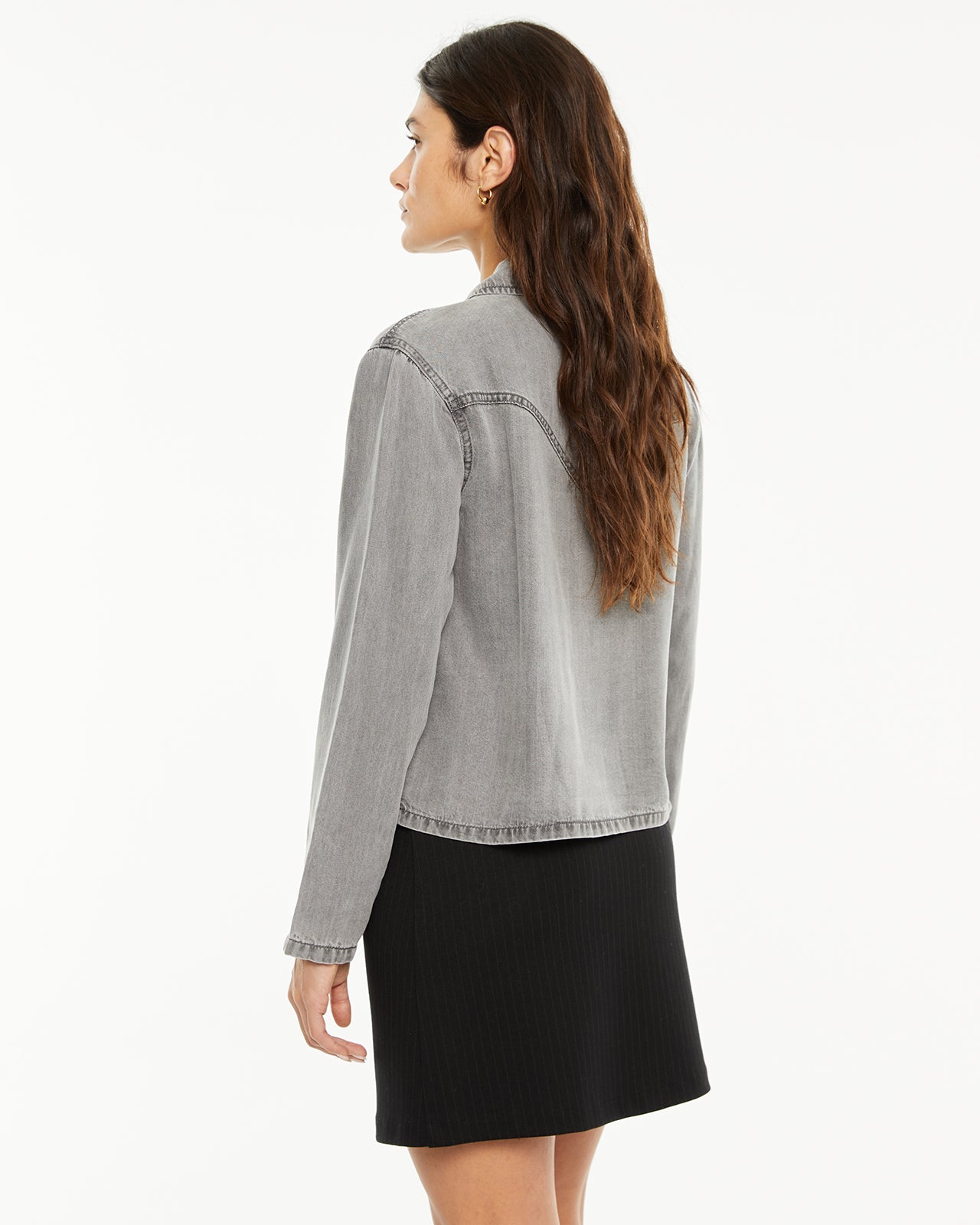 Camisa tencel Bolsillos