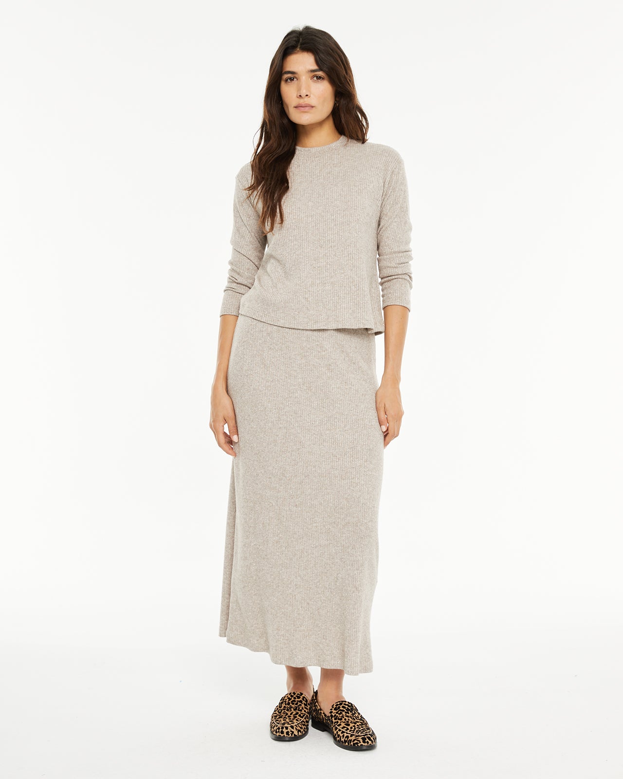 Falda canale lurex