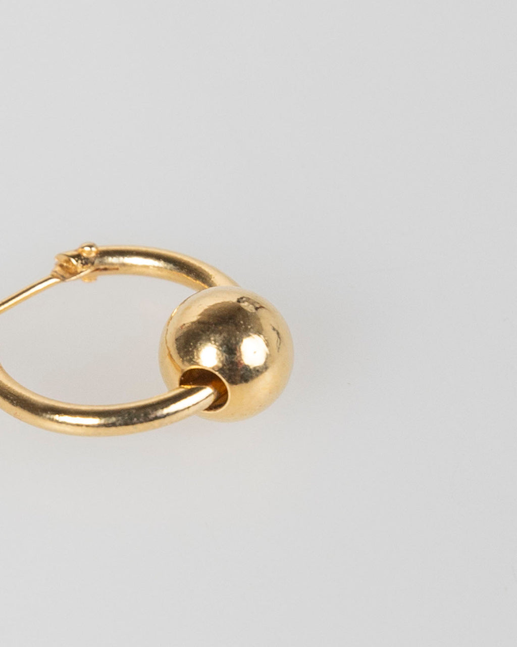 Aros dorados con detalle