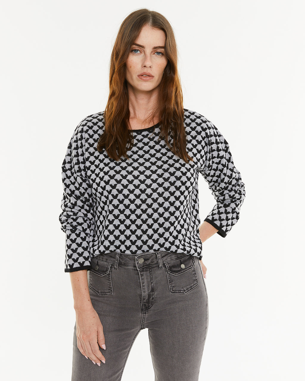 Jersey jacquard