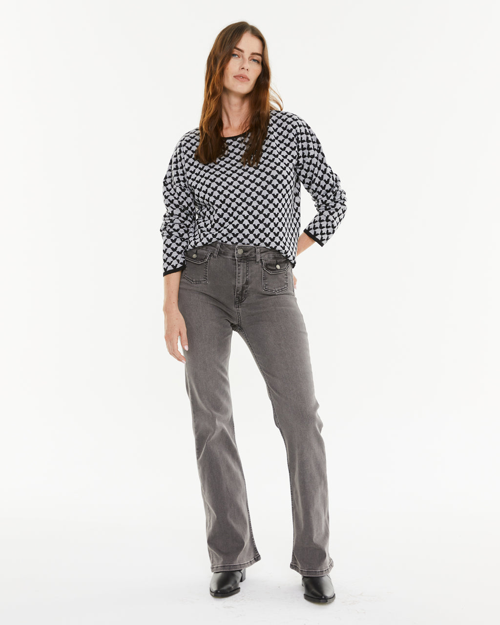 Jersey jacquard